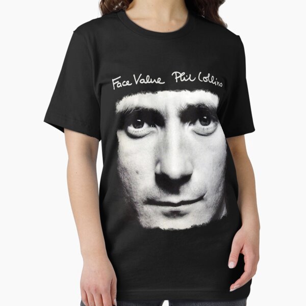 Item preview, Phíl music Còllíns - Face Value V-neck  Unisex designed and sold by tamishaprue.