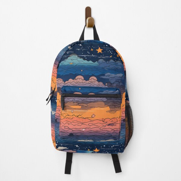 Item preview, Starry Sunset Clouds Above the Ocean 1 designed and sold by Hashola Designs.