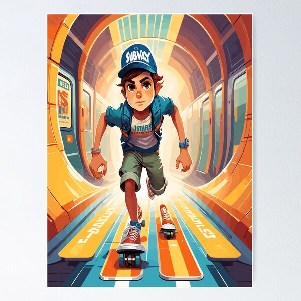 Subway Surfers Wallpaper - iXpap  Subway surfers, Surfer, Cute canvas  paintings