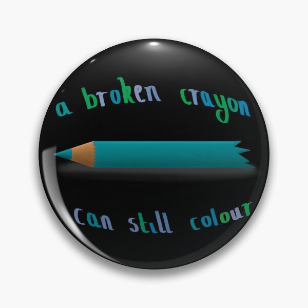 Item preview, Broken Crayon designed and sold by MadeByGeeClowes.