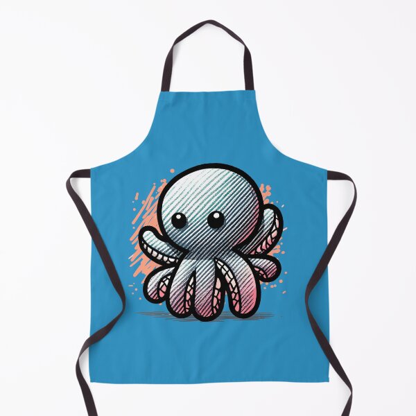 Item preview, Doodle Stuffed Toy Octopus designed and sold by TomFrontierArt.