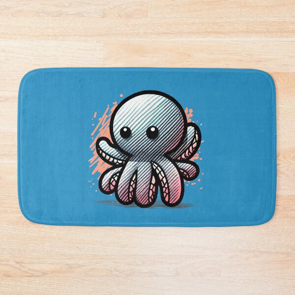 Item preview, Doodle Stuffed Toy Octopus designed and sold by TomFrontierArt.