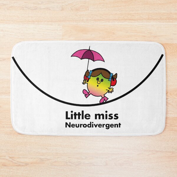Item preview, little miss neurodivergent designed and sold by naiverider.
