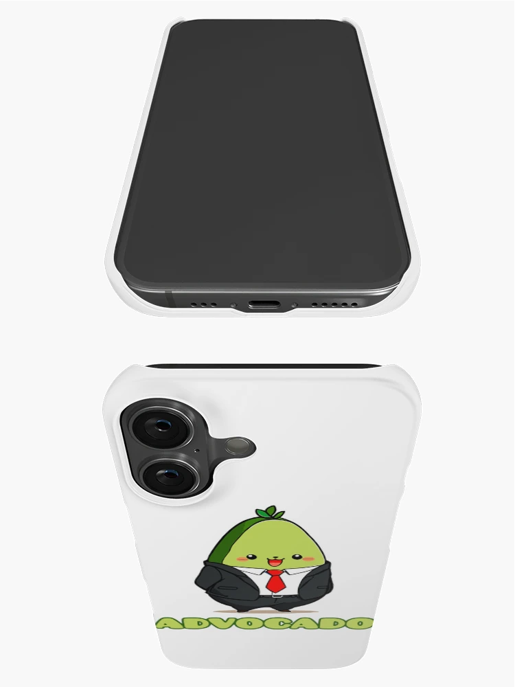 Thumbnail 3 of 4, iPhone Case, Avocado designed and sold by Ultimate-Rabbit.