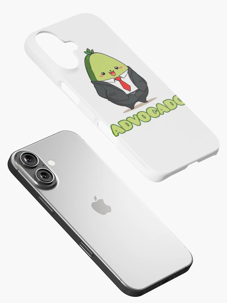 Thumbnail 2 of 4, iPhone Case, Avocado designed and sold by Ultimate-Rabbit.