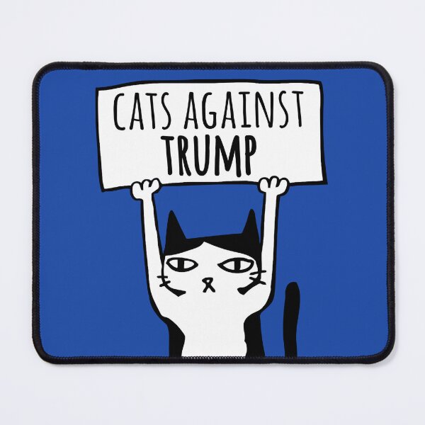 Item preview, Cats Against Trump Democrat Protest Democat Meme designed and sold by fomodesigns.