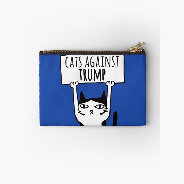Item preview, Cats Against Trump Democrat Protest Democat Meme designed and sold by fomodesigns.