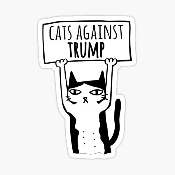 Artikel-Vorschau von Katzen gegen Trump Demokraten protestieren Democat Meme, designt und verkauft von fomodesigns.