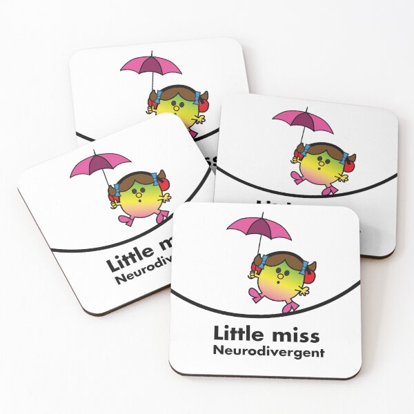 Item preview, little miss neurodivergent designed and sold by naiverider.