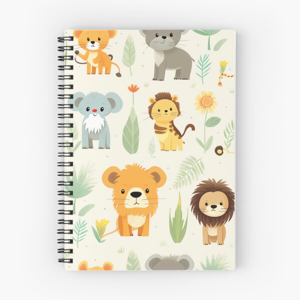 Item preview, Safari cute animals pattern for baby designed and sold by Cris888.