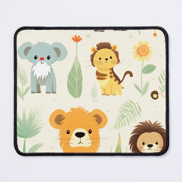 Item preview, Safari cute animals pattern for baby designed and sold by Cris888.