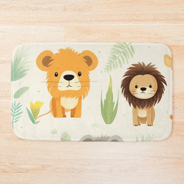 Item preview, Safari cute animals pattern for baby designed and sold by Cris888.