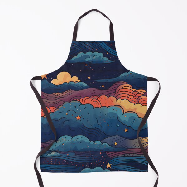 Item preview, Starry Sunset Clouds Above the Ocean 3 designed and sold by Hashola Designs.