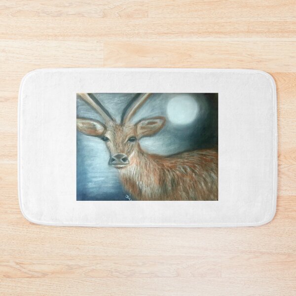 Item preview, The Buck Moon designed and sold by Artbyjanehicks.