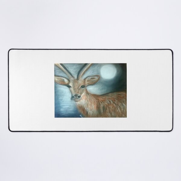 Item preview, The Buck Moon designed and sold by Artbyjanehicks.