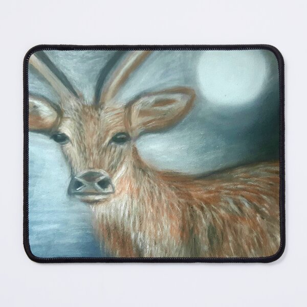 Item preview, The Buck Moon designed and sold by Artbyjanehicks.