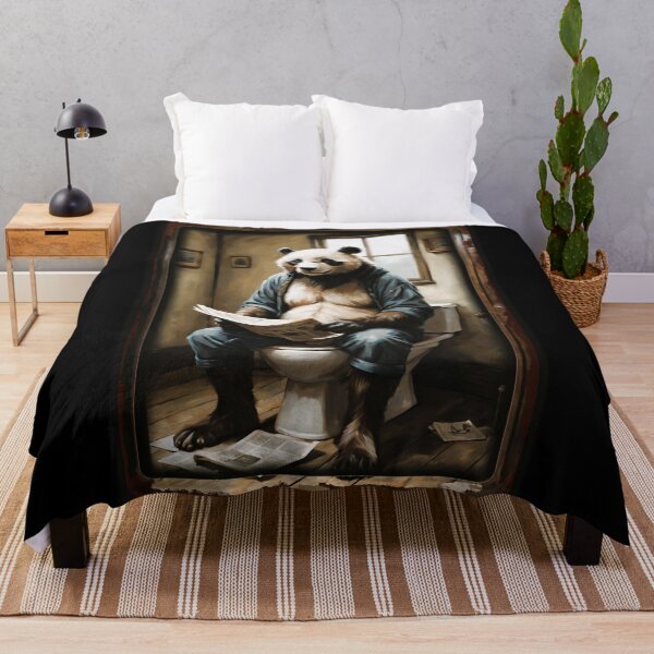 Item preview, PANDA IN THE TOILET, CrisMor-Art designed and sold by CrisMor-Art.