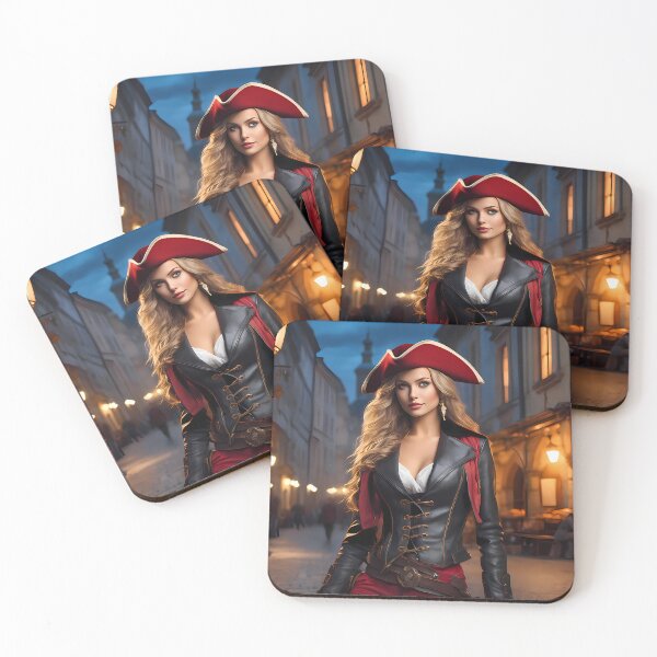 Item preview, Pirate: Female Empowerment Through Pirate Digital Art designed and sold by Artedig.