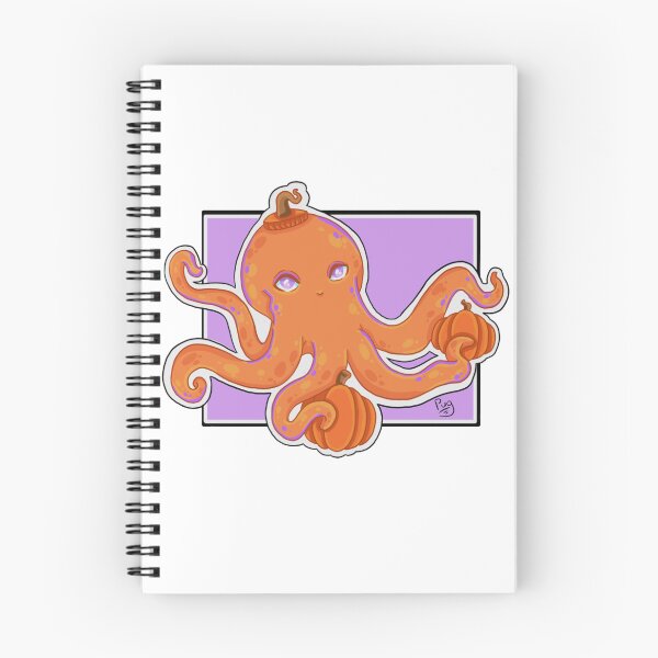 Item preview, Pumpkin octopus designed and sold by Art_with_Honesty.