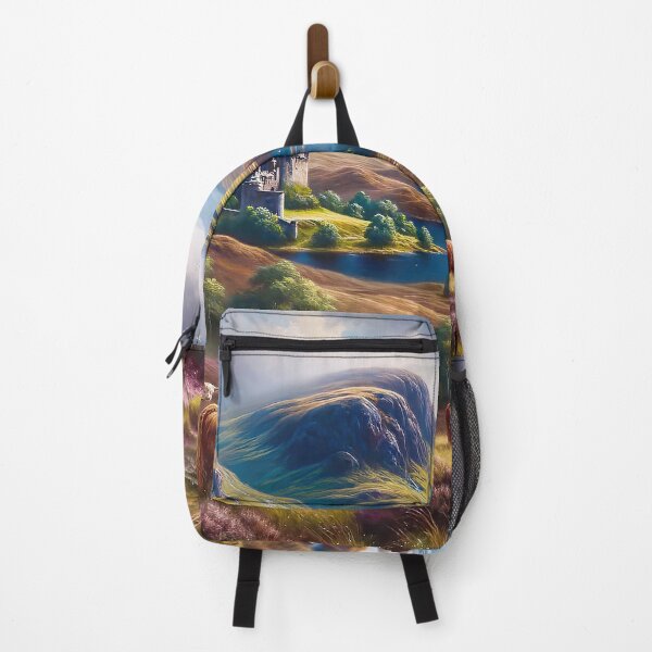Item preview, Scottish Highlands - AI Art designed and sold by Oilix.