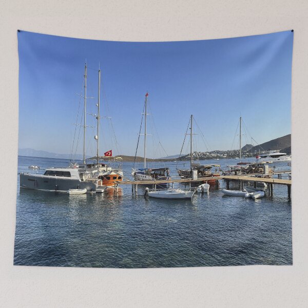 Item preview, Aegean Sea Boats Bodrum  designed and sold by Londonimages.