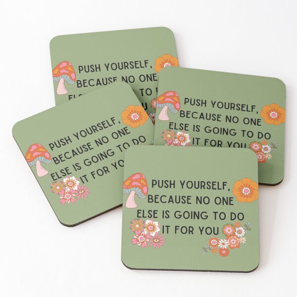 Item preview, push yourself, because no one else is going to do it for you designed and sold by erikannegarcia.