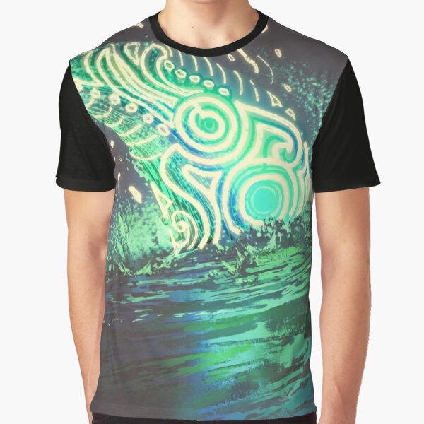 Whale Storm Graphic T-Shirt