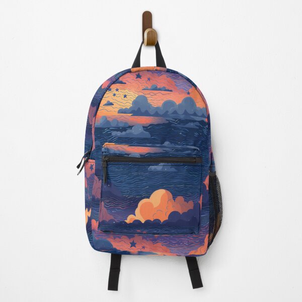 Item preview, Starry Sunset Clouds Above the Ocean 4 designed and sold by Hashola Designs.