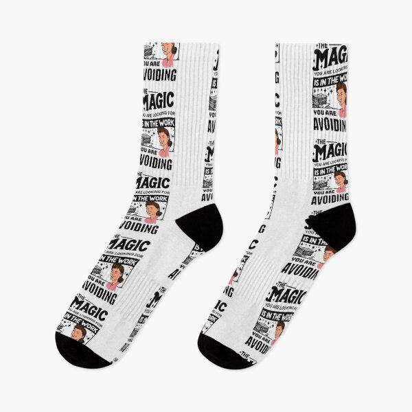 Item preview, THE MAGIC YOU ARE LOOKING FOR IS IN THE WORK YOU ARE AVOIDING designed and sold by HYPeR-NaTUrE.