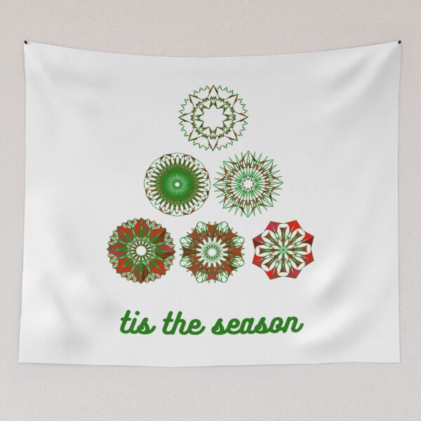 Item preview, tis the season tree 3x3 white theme v1 designed and sold by fishpressink.