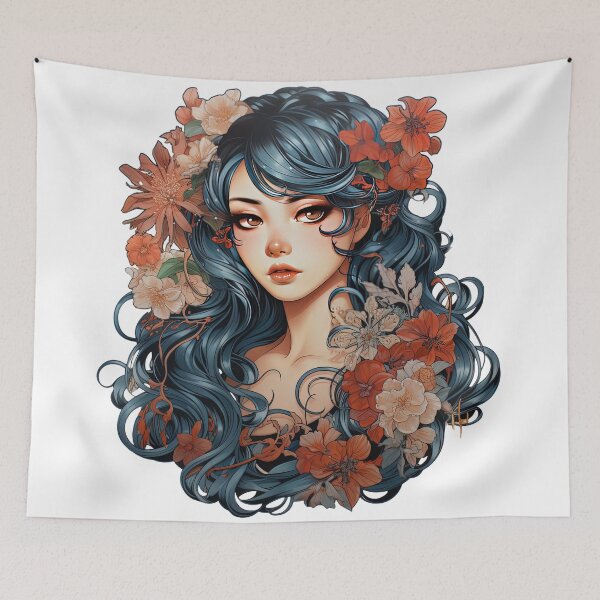 Item preview, Serenity's Maiden in Blooming designed and sold by CalyCollab.