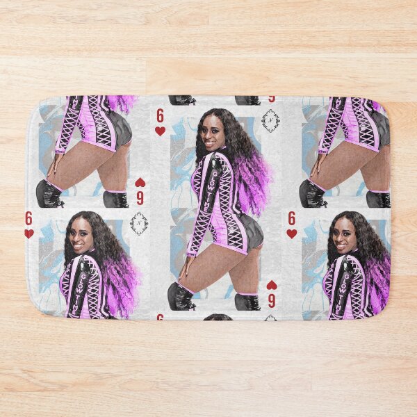 Item preview, 6 Hearts wrestling diva playing card artwork designed and sold by PopRealistArt.
