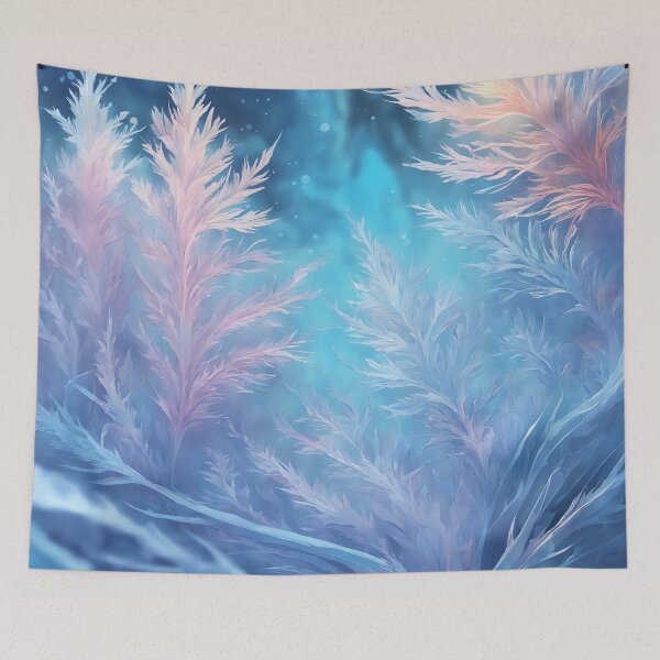 Item preview, Abstract frost for winter season. Cold pattern. designed and sold by twisted-dot.