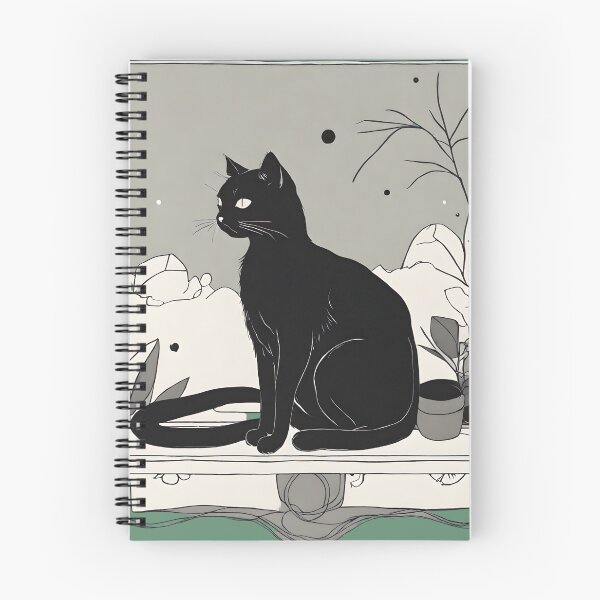 Item preview, Black Cat in the window designed and sold by Catophile.