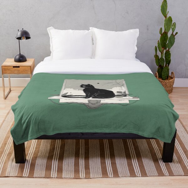 Item preview, Black Cat in the window designed and sold by Catophile.