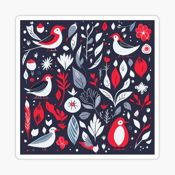 Item preview, Vintage Design for Bird and Plant Lovers designed and sold by lilbangdesigns.