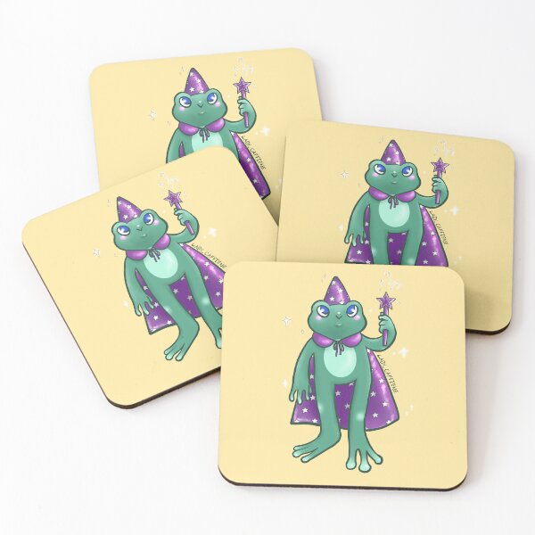 Item preview, Wizard Frog designed and sold by LadyCaffiene.