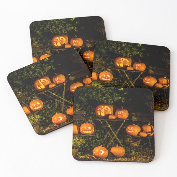 Item preview,  Illuminated pumpkin lanterns light up the night garden designed and sold by bailey-cooper.