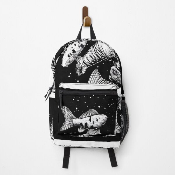 Item preview, Astronaut Koi in Vector Space Art designed and sold by DesignVibesHub.