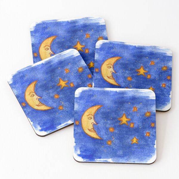 Item preview, Moon and Stars designed and sold by Aithlin123.