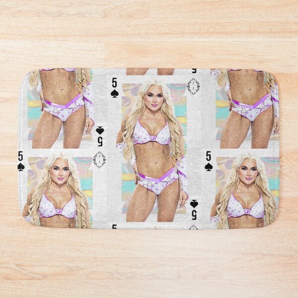 Item preview, 5 of Spades wrestling diva playing card artwork designed and sold by PopRealistArt.