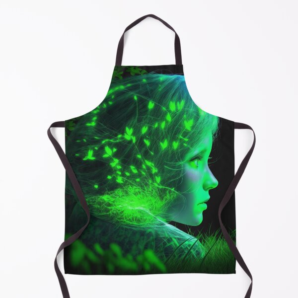 Item preview, Nature's girl with glowing leaves Graphic shirts and hoodies designed and sold by OutdoorArtistry.