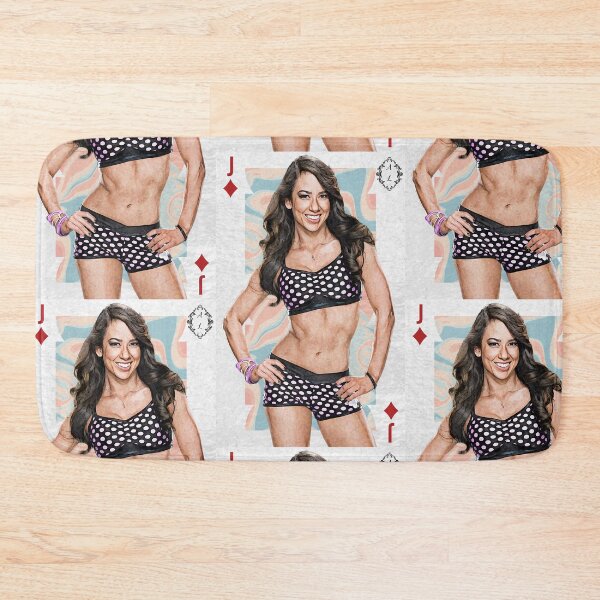 Item preview, Jack of Diamonds wrestling diva playing card artwork designed and sold by PopRealistArt.