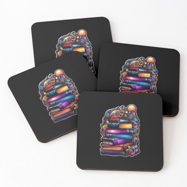 Item preview, Book Aesthetic, Set of Colorful Books  designed and sold by Desfix.