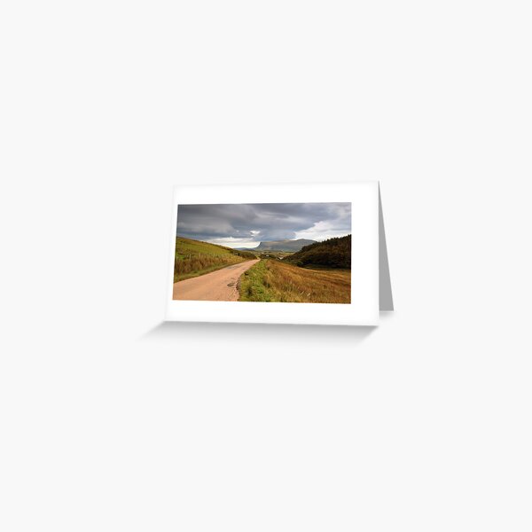 The road to Ardmeanach Greeting Card