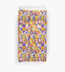Sketch Quilt Bright Duvet Cover