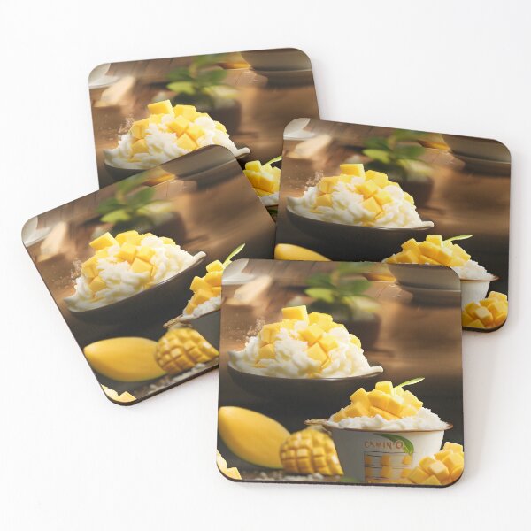 Item preview,  Mango Sticky Rice seamless digital paper  designed and sold by Mr911.