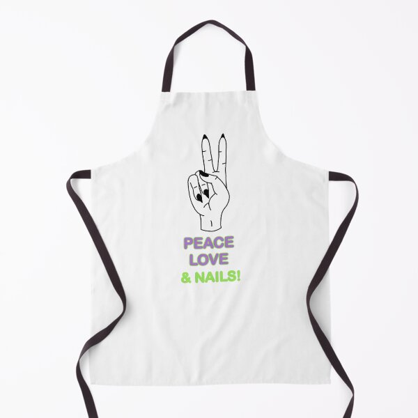 Item preview, Peace Love and Nails Nail Tech Nail Love designed and sold by DoodlingRedhead.