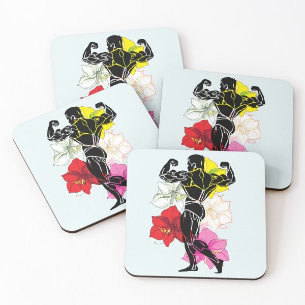 Item preview, Bodybuilding Posing & Amaryllis Flowers designed and sold by Sturdust.