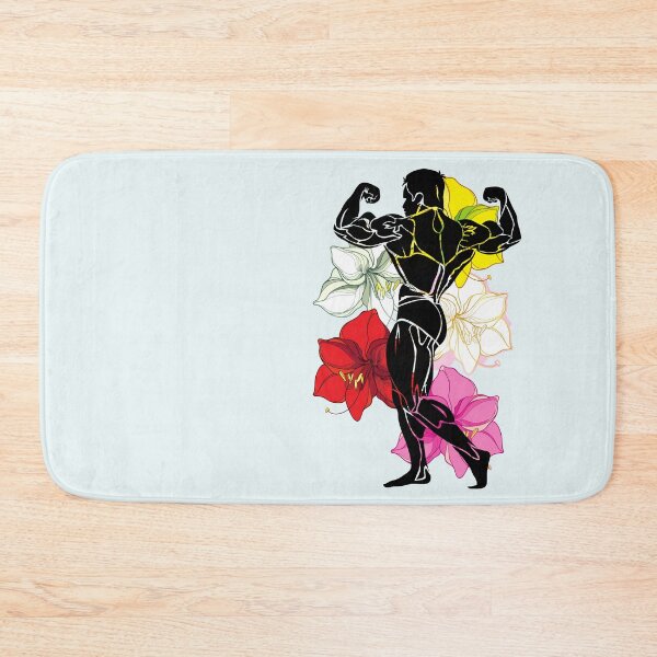 Item preview, Bodybuilding Posing & Amaryllis Flowers designed and sold by Sturdust.